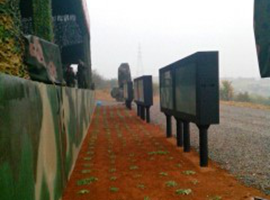 河南部隊訓練基地戶外顯示屏項目